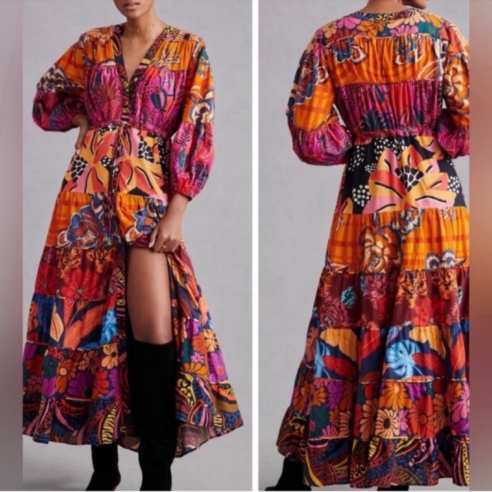 Farm Rio x Anthro Maxi Dress